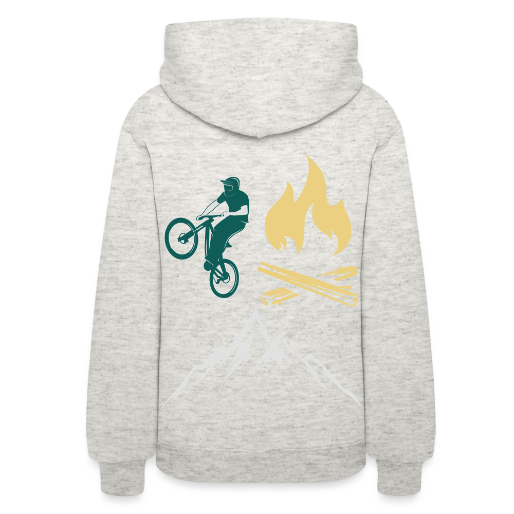 Women's Hoodie - heather oatmeal