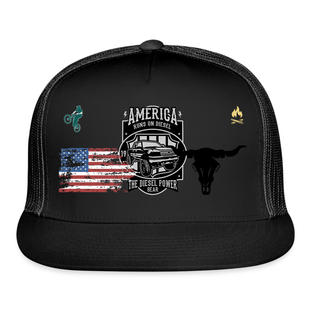 Trucker Hat - black/black