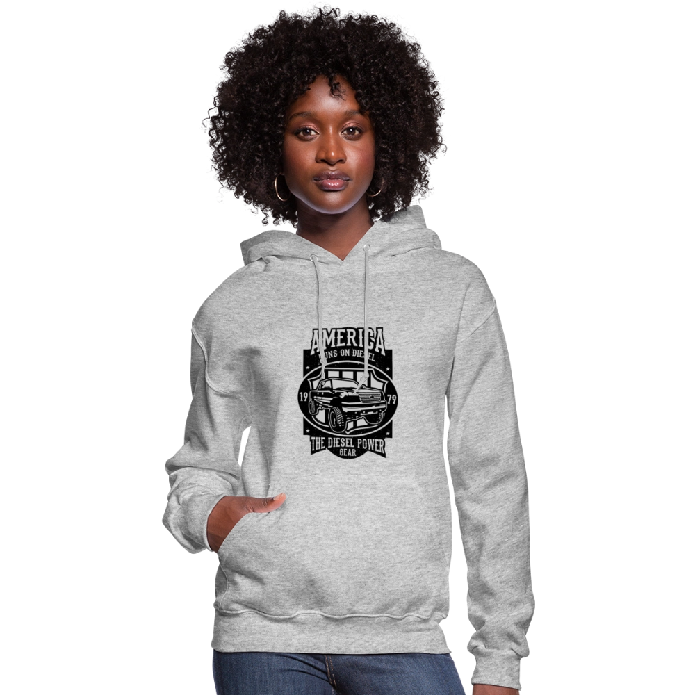 Women's Hoodie - heather gray