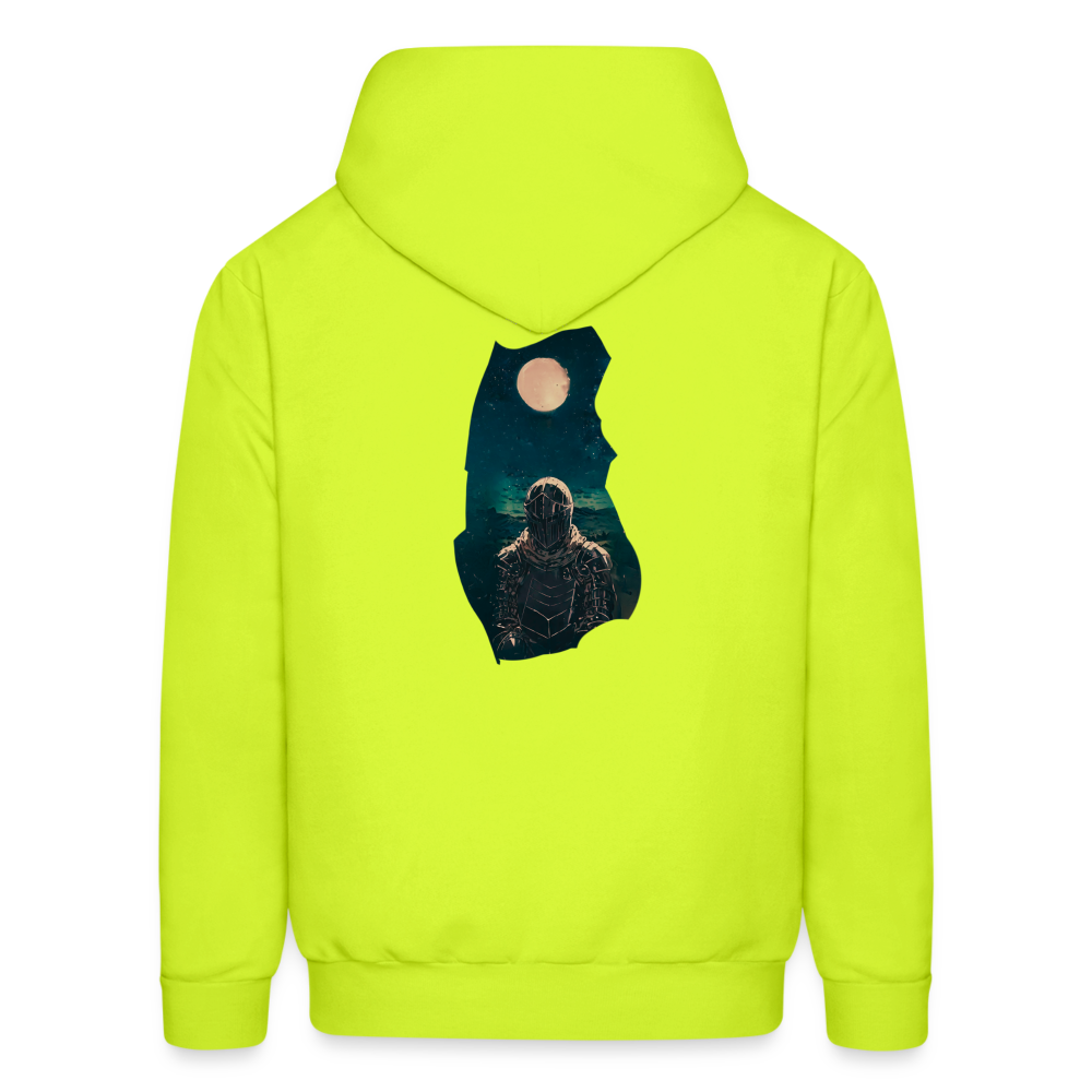 Men's Hoodie - safety green