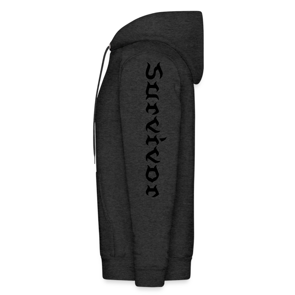 Men's Hoodie - charcoal grey