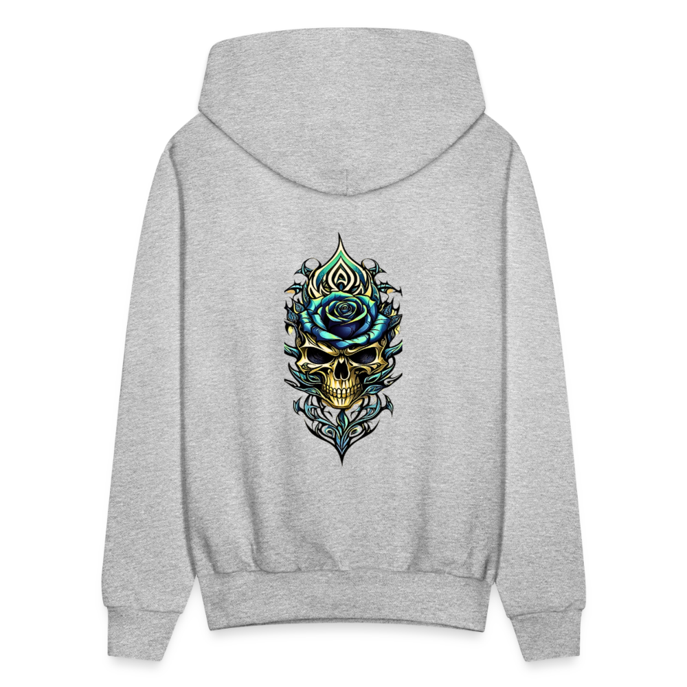 Roses Hoodie - heather gray