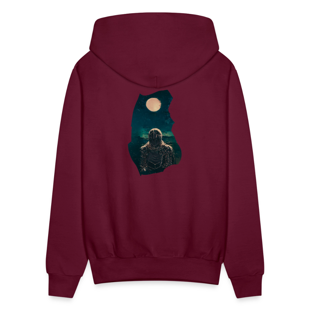 Men's Hoodie - burgundy