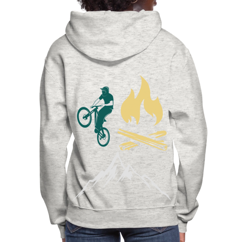 Women's Hoodie - heather oatmeal