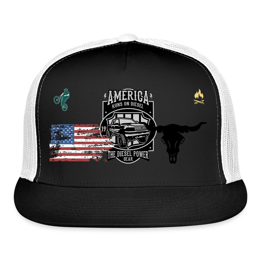 Trucker Hat - black/white