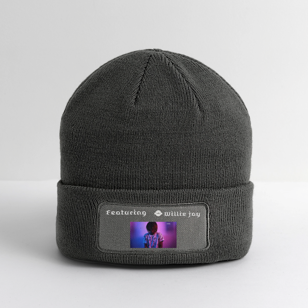 Featured Beanie - charcoal grey