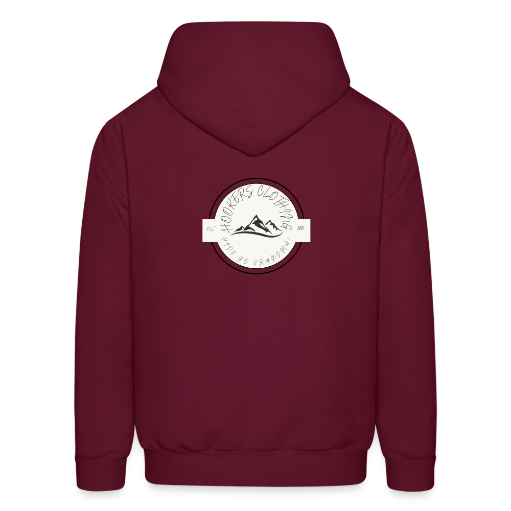 Men's Hoodie - burgundy