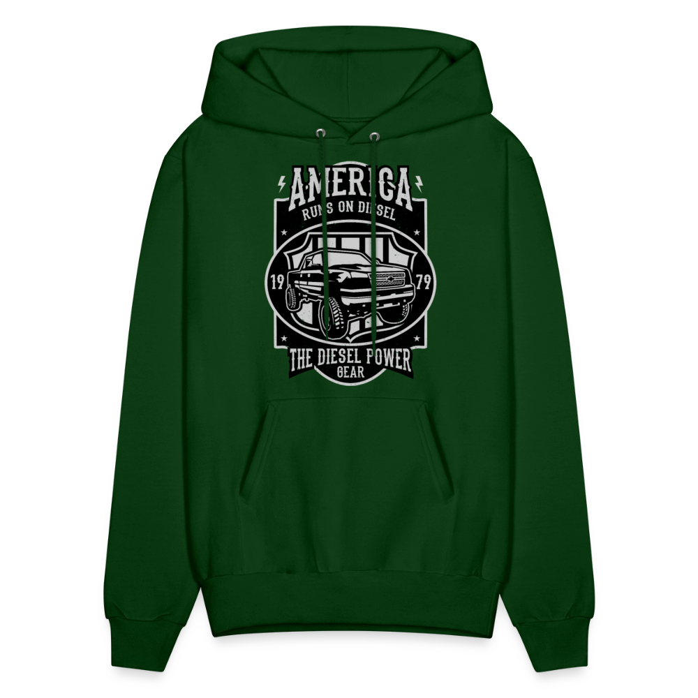 Men's Hoodie - forest green