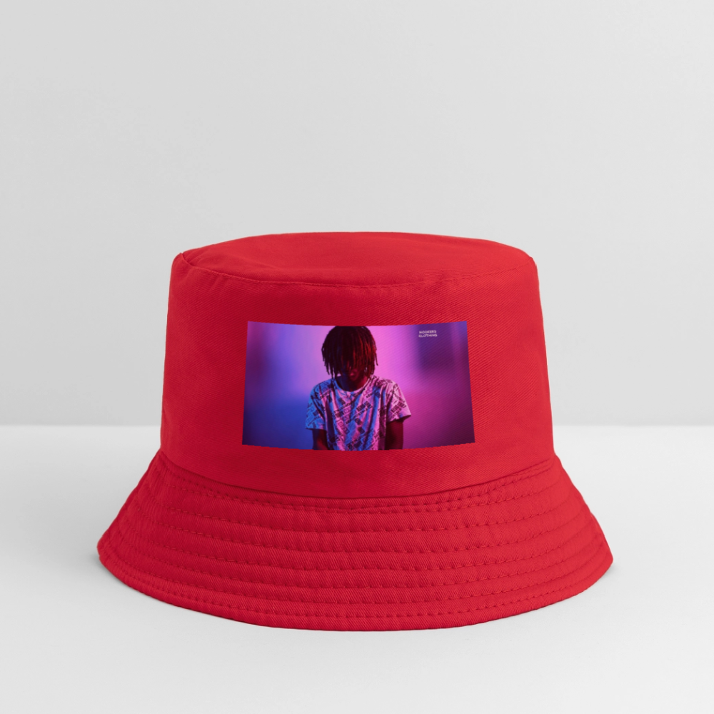 Kid's Bucket Hat - red