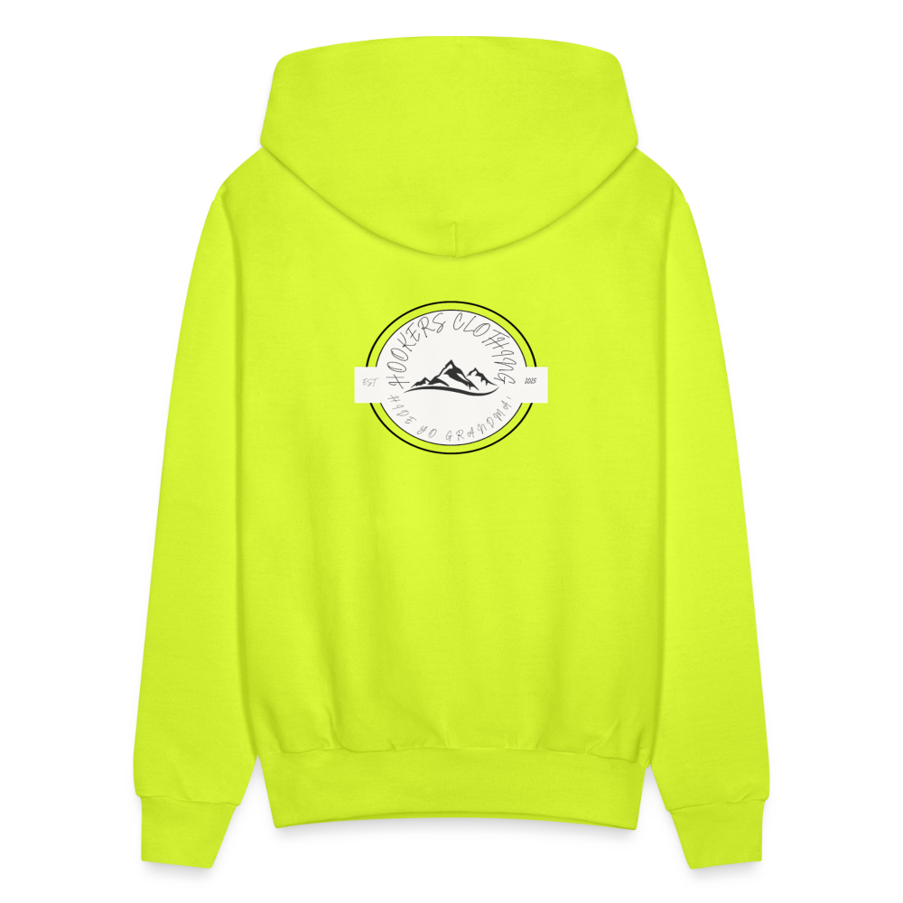 Men's Hoodie - safety green