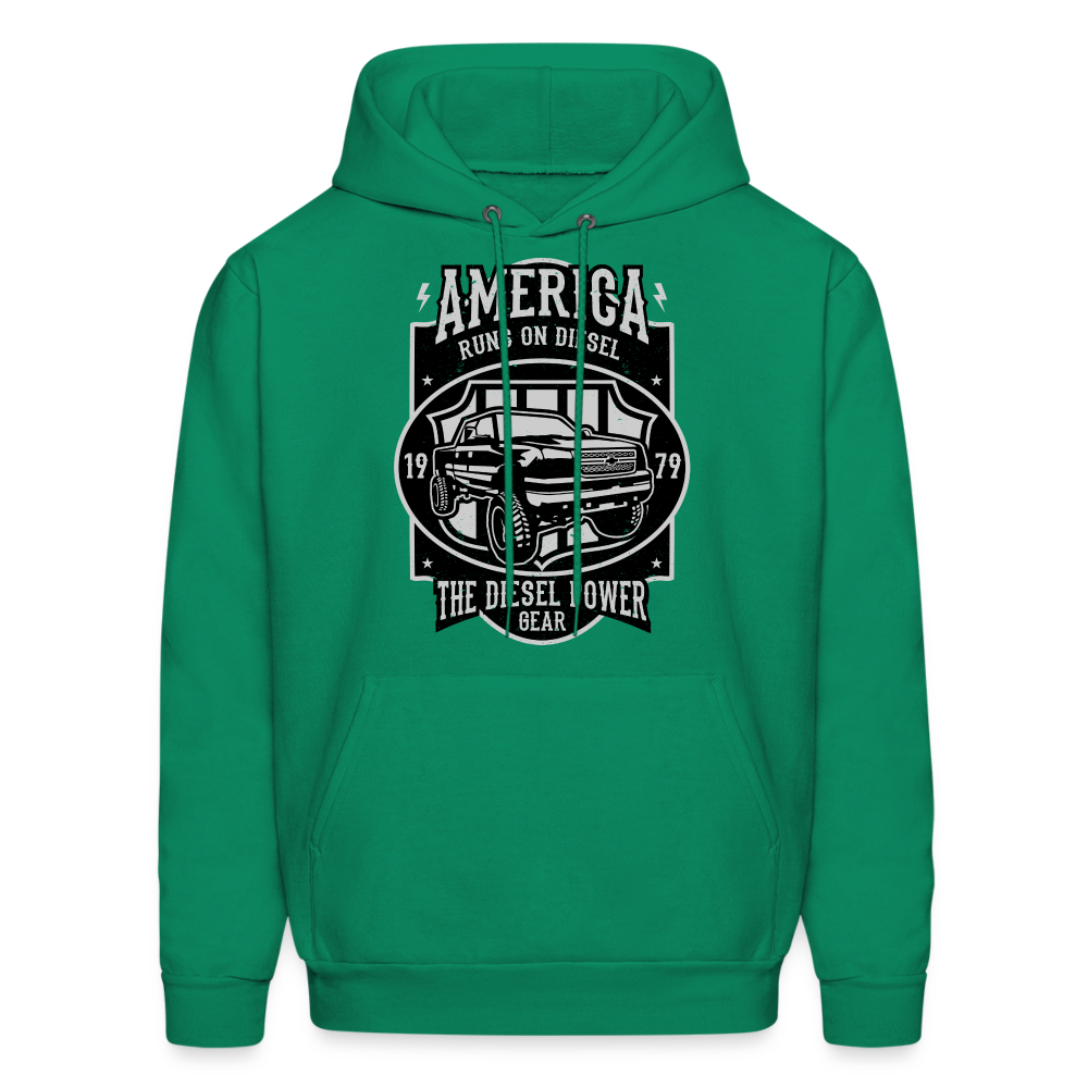 Men's Hoodie - kelly green