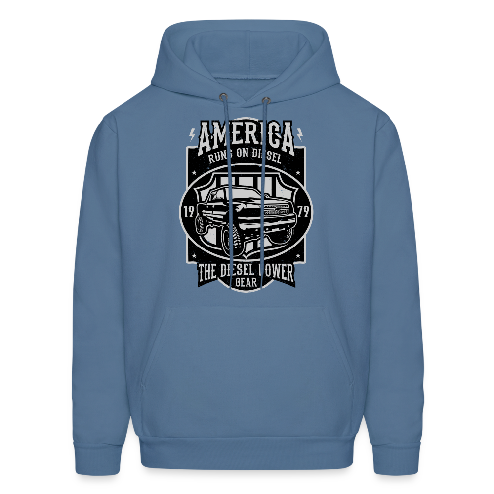 Men's Hoodie - denim blue