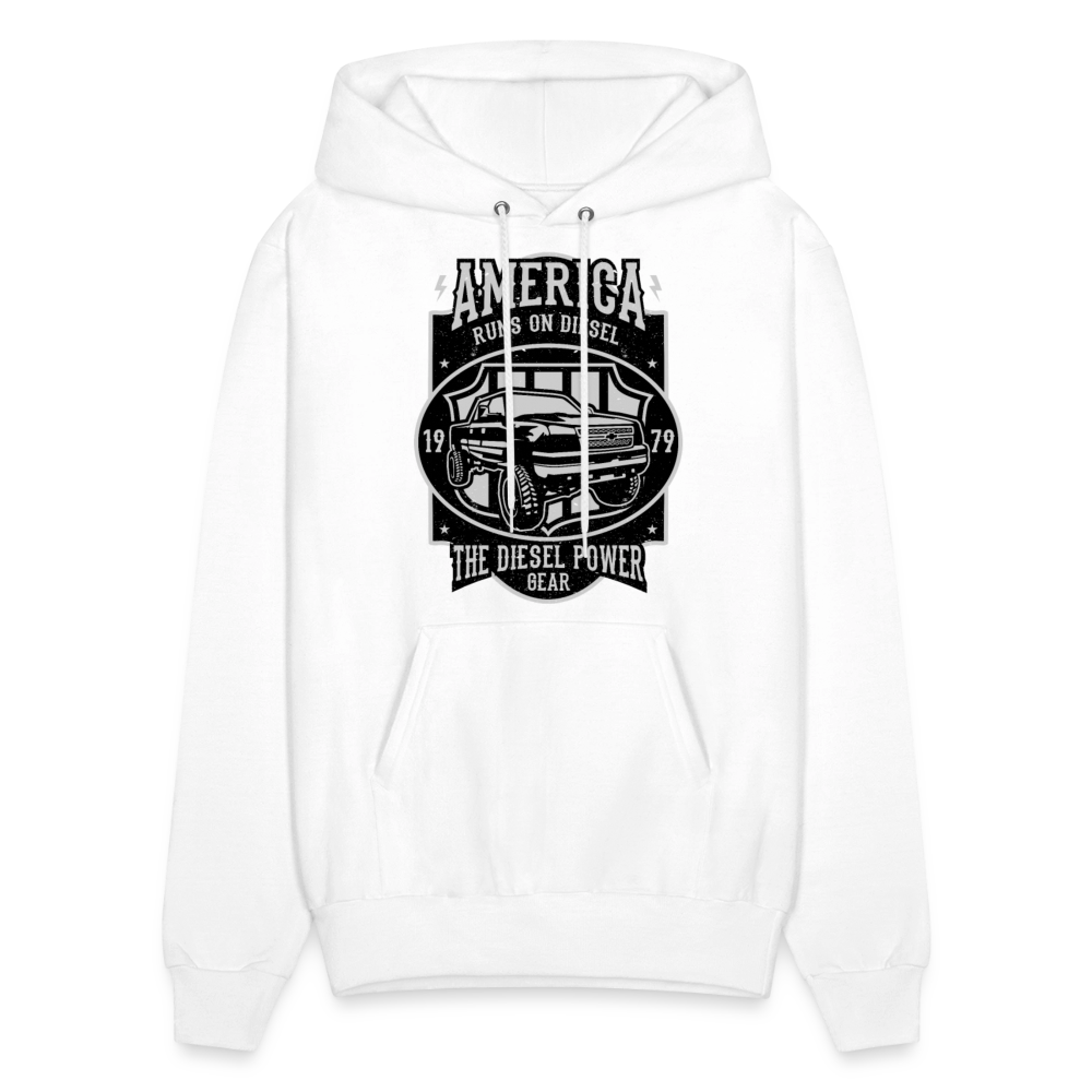 Men's Hoodie - white