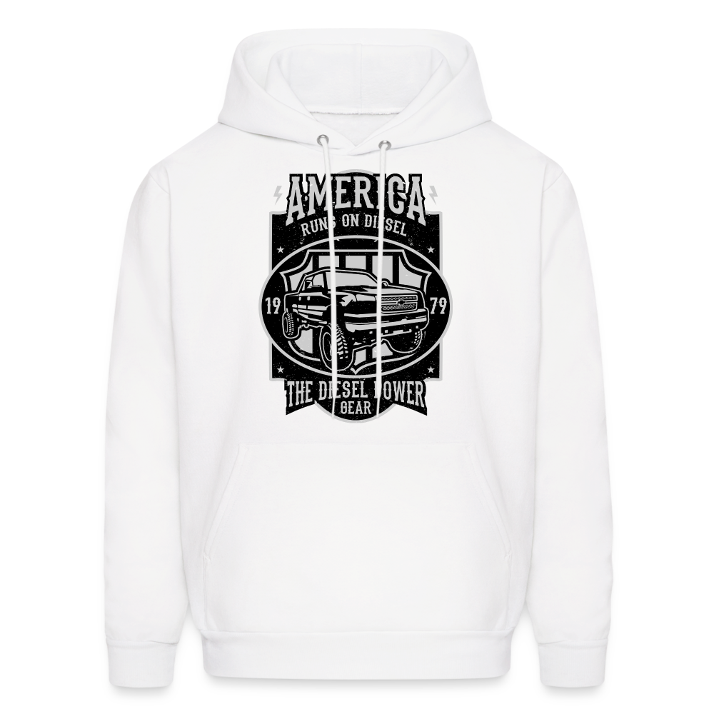 Men's Hoodie - white