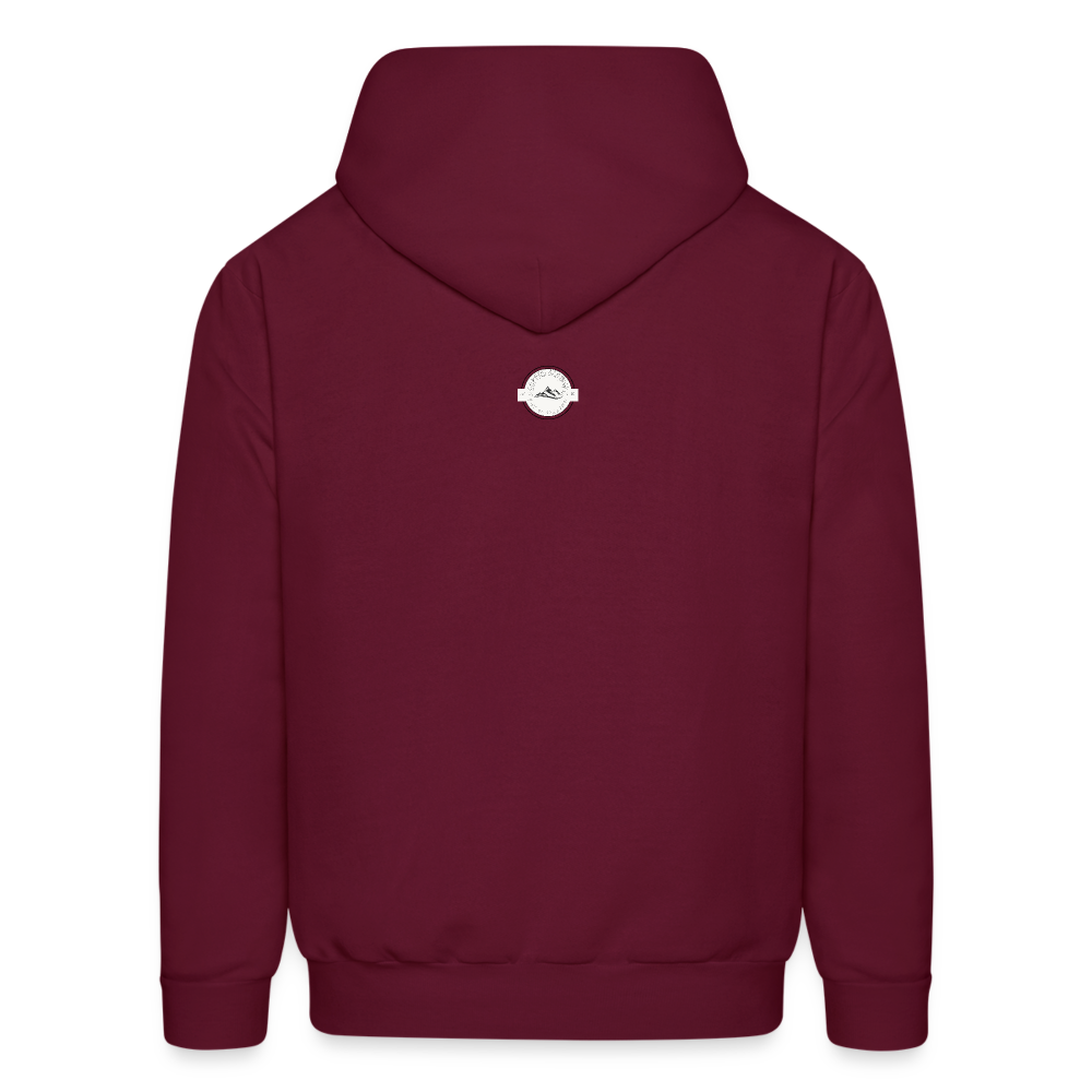 Men's Hoodie - burgundy