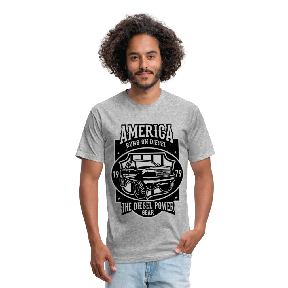 America cotton shirt - heather gray