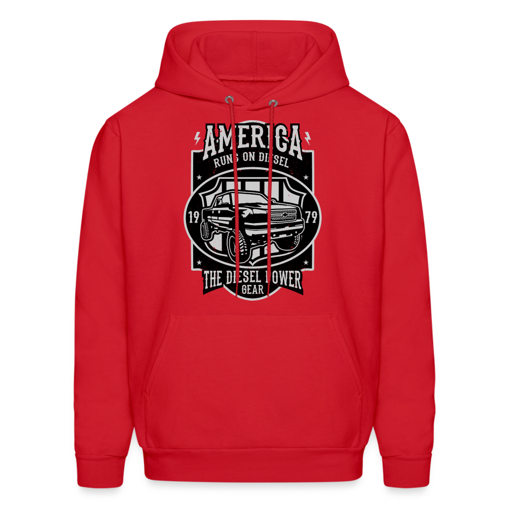 Men's Hoodie - red