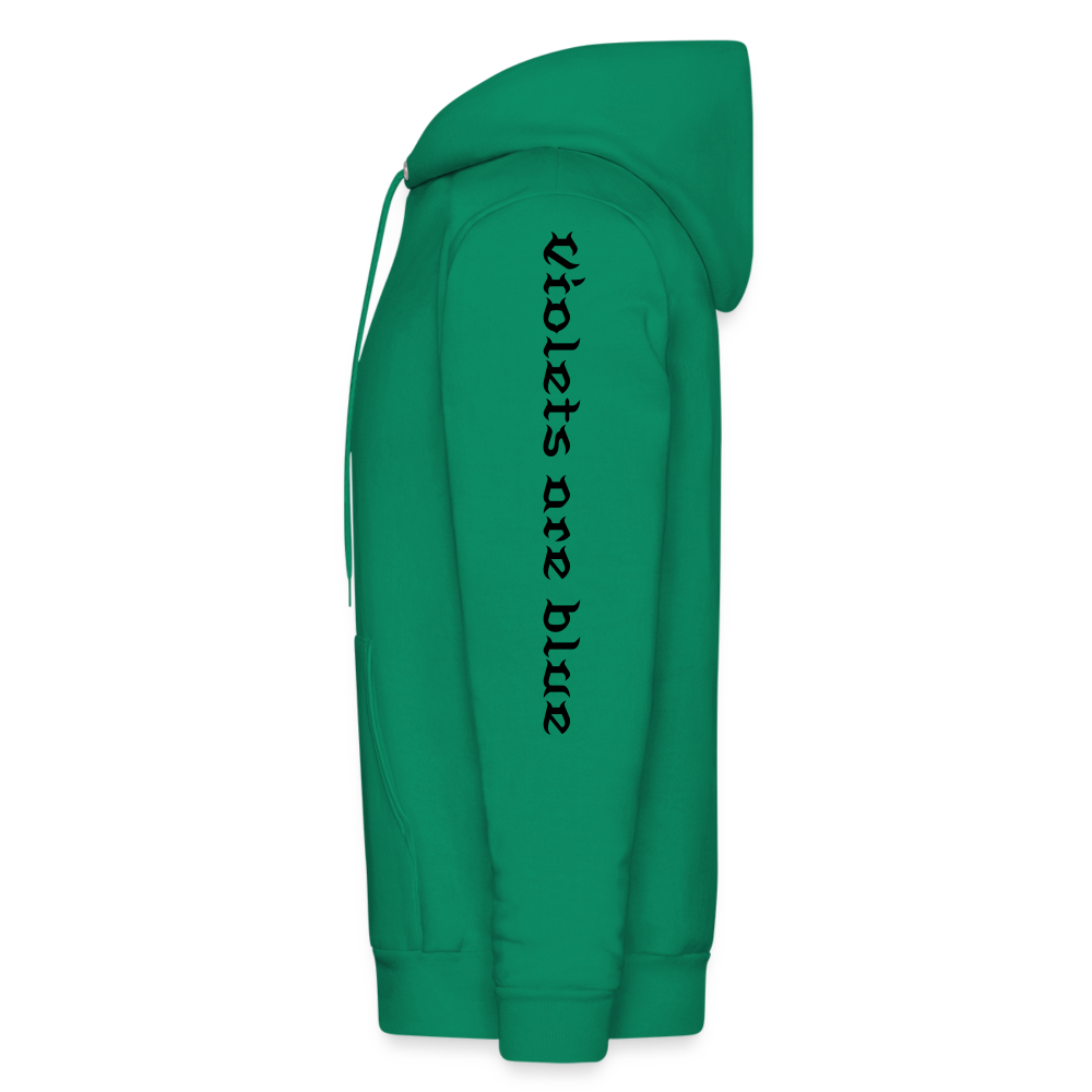 Roses Hoodie - kelly green