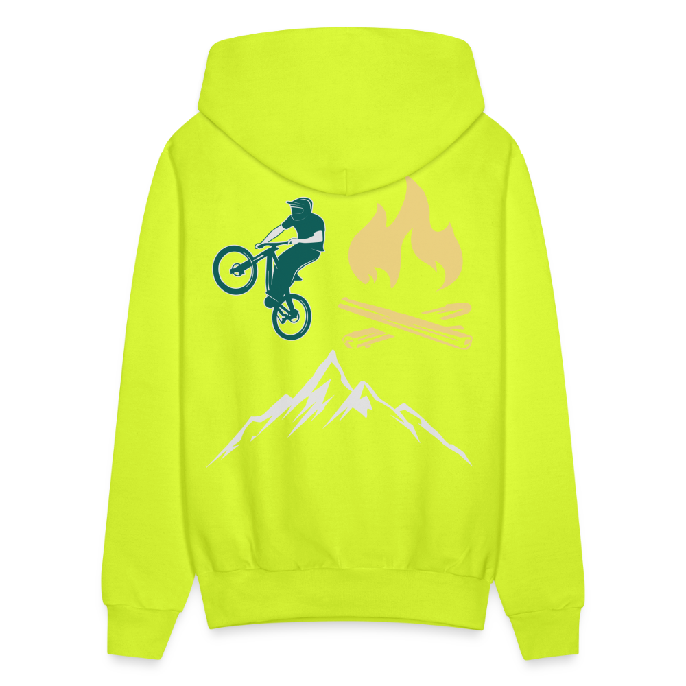 Men's Hoodie - safety green