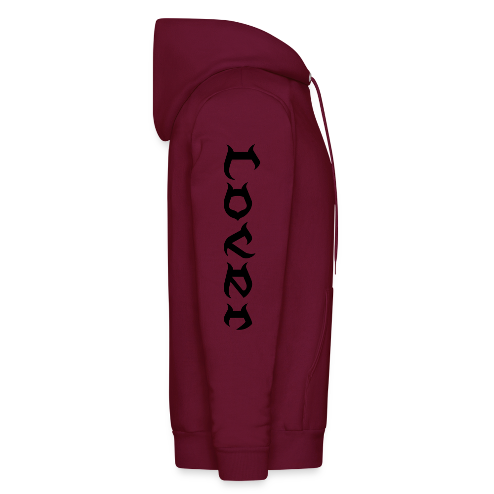 Men's Hoodie - burgundy