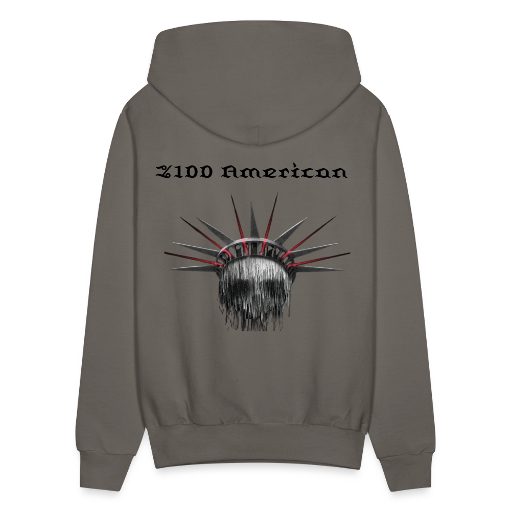 Most American  Hoodie - asphalt gray