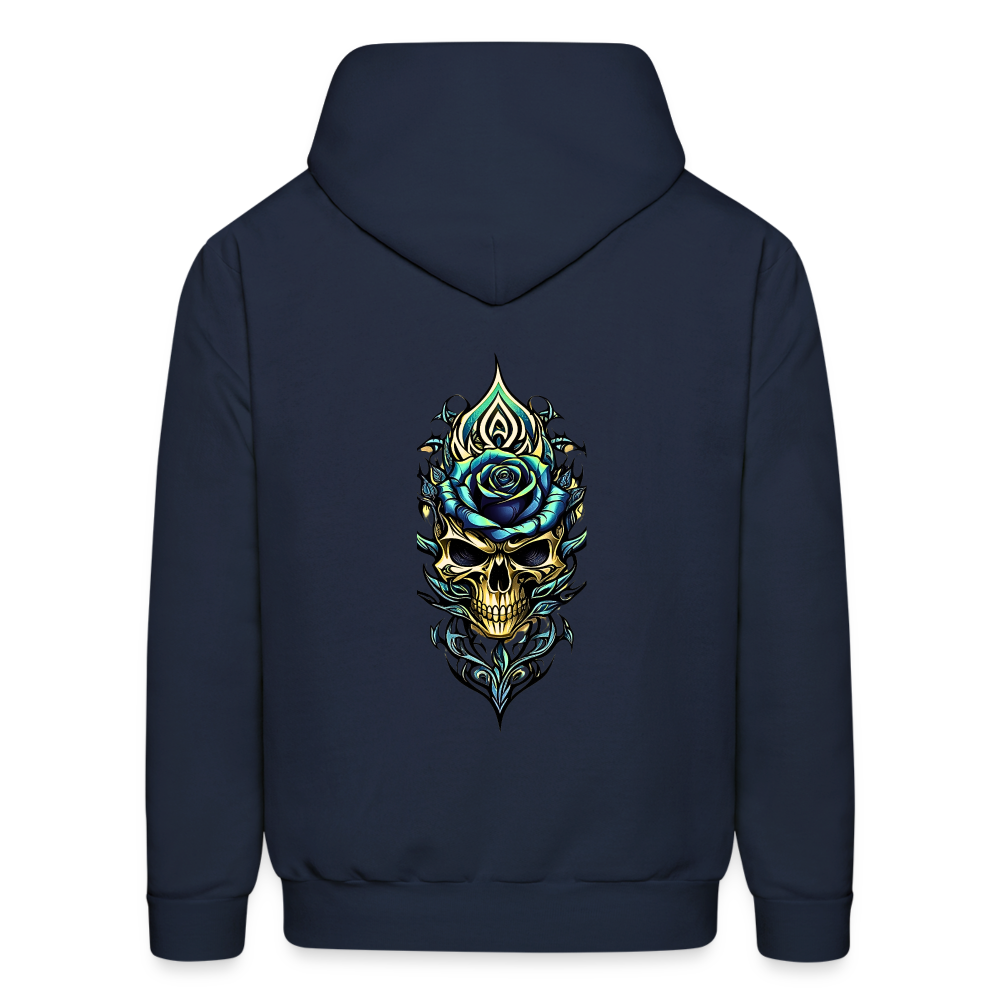 Roses Hoodie - navy