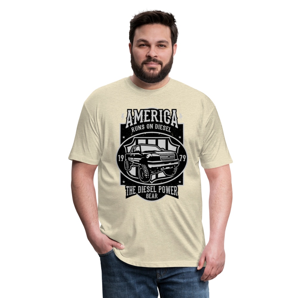 America cotton shirt - heather cream