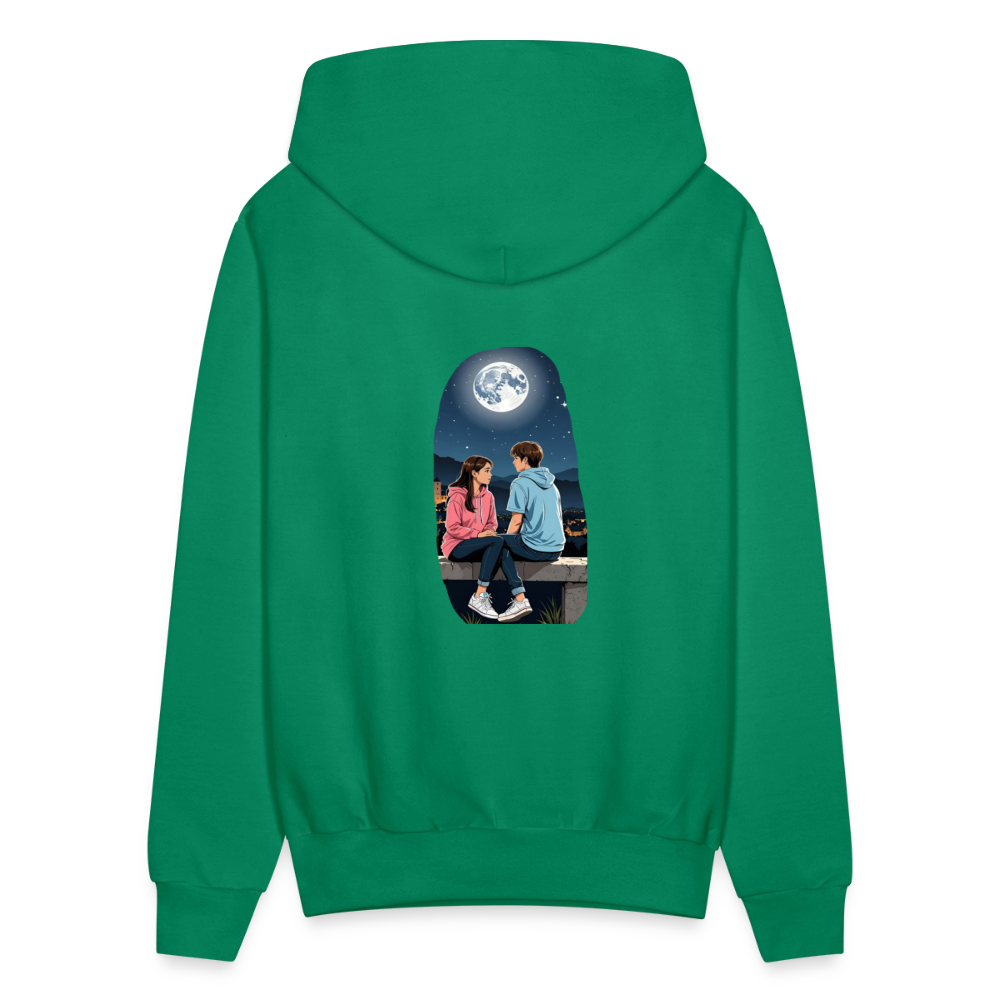 Men's Hoodie - kelly green