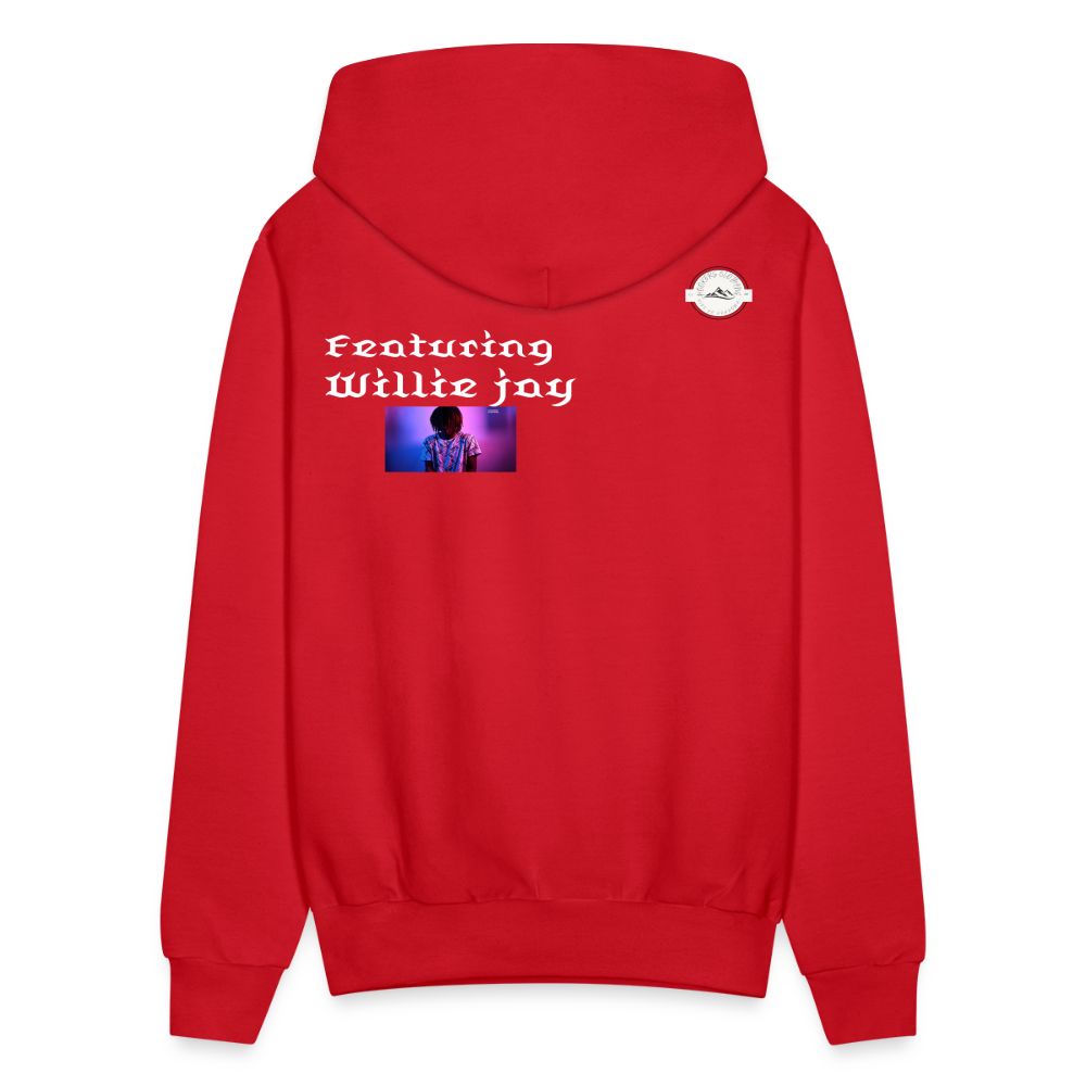 Joke Hoodie - red