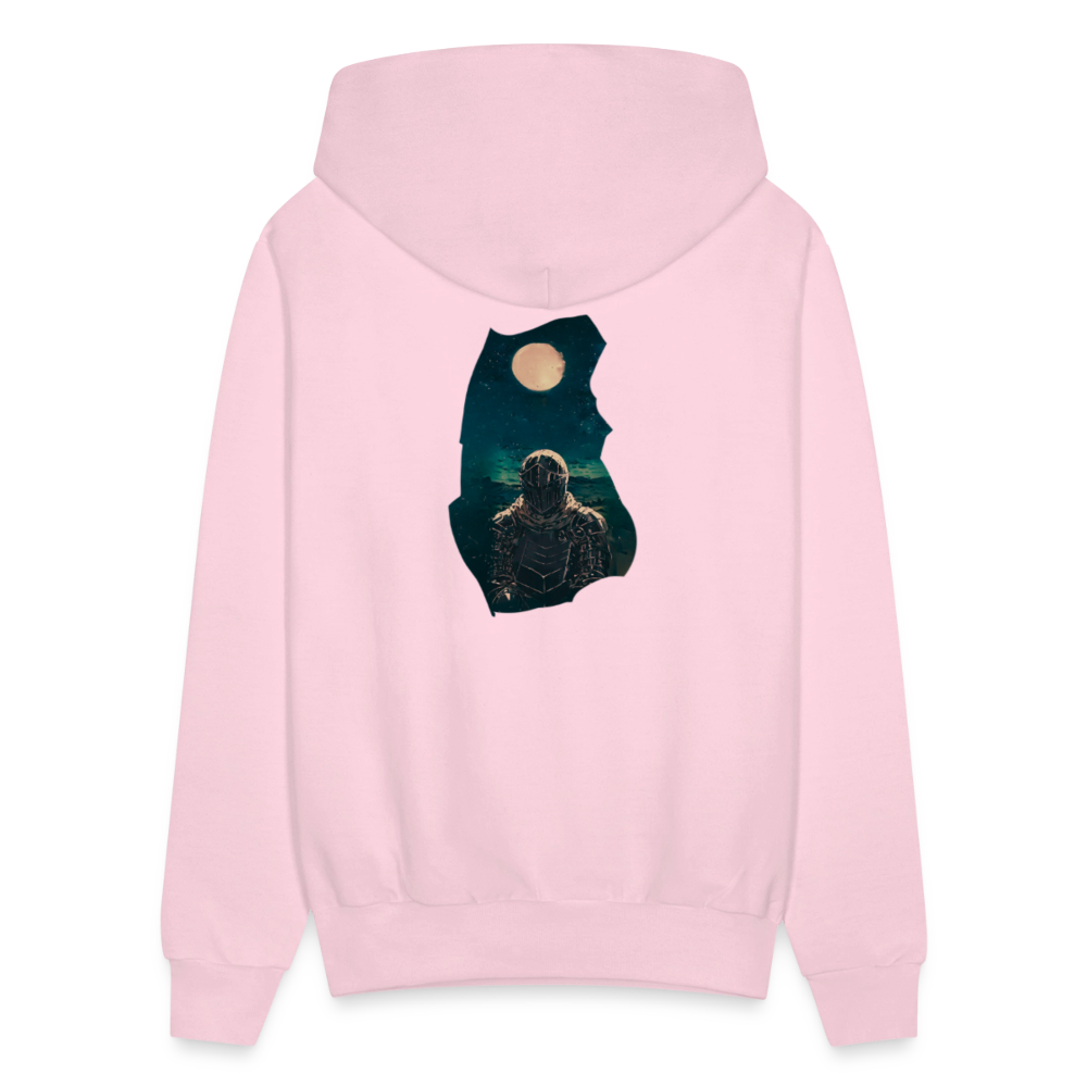 Men's Hoodie - pale pink