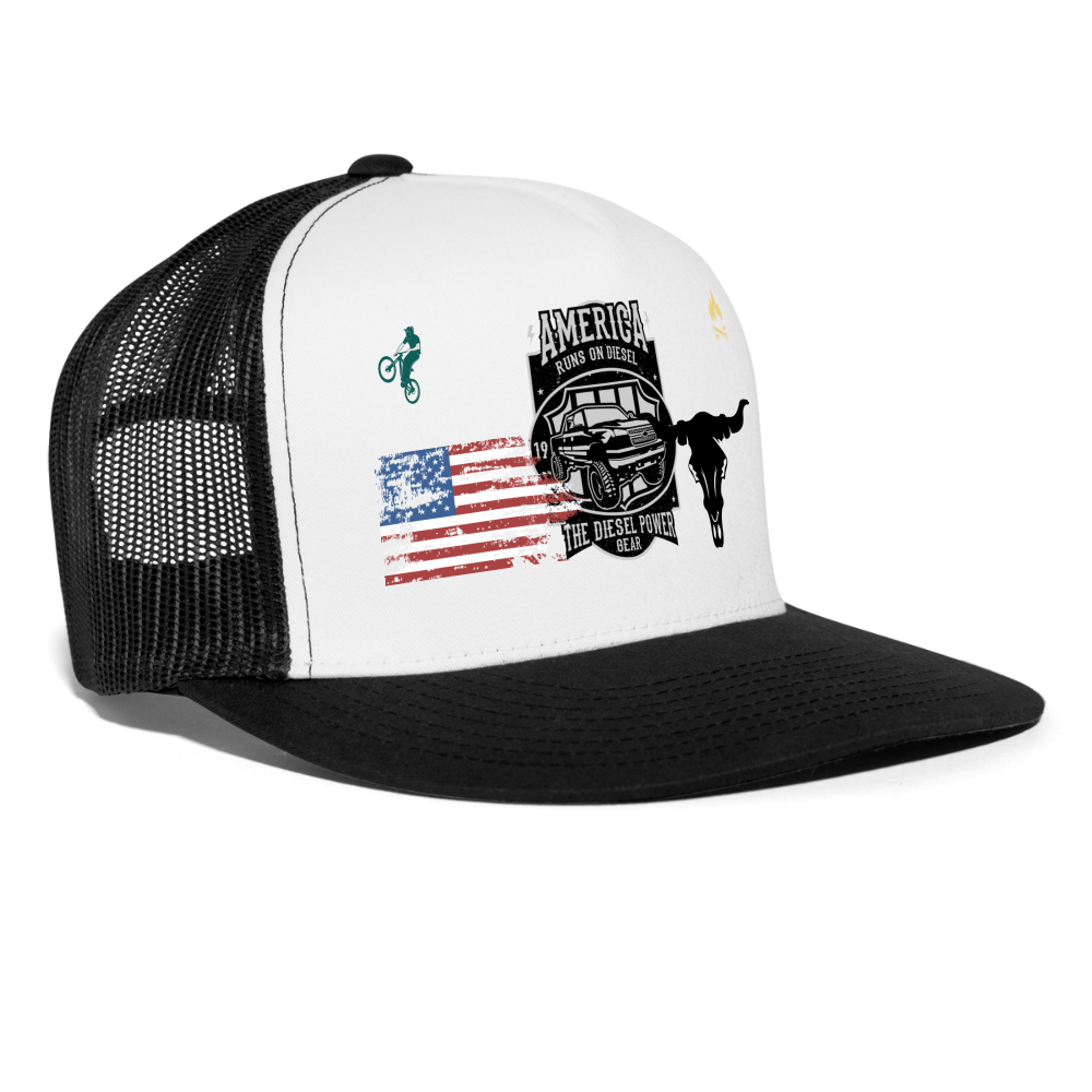 Trucker Hat - white/black