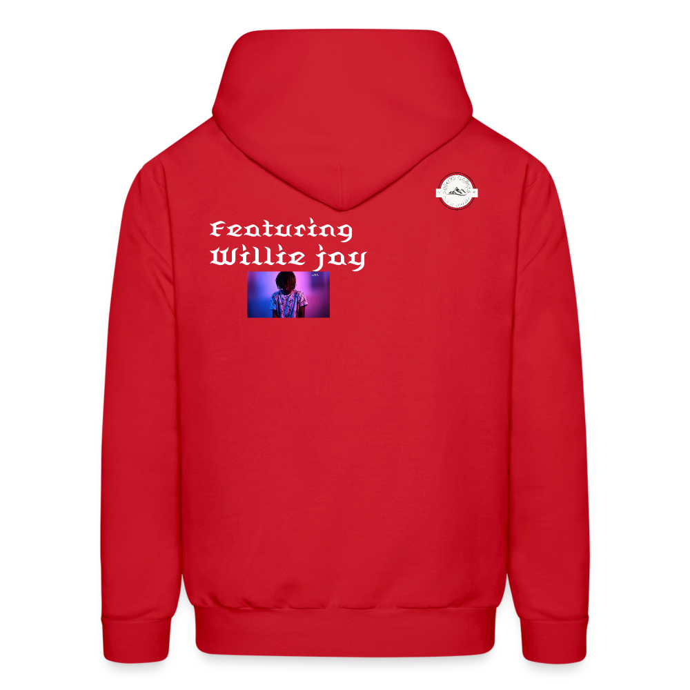 Joke Hoodie - red