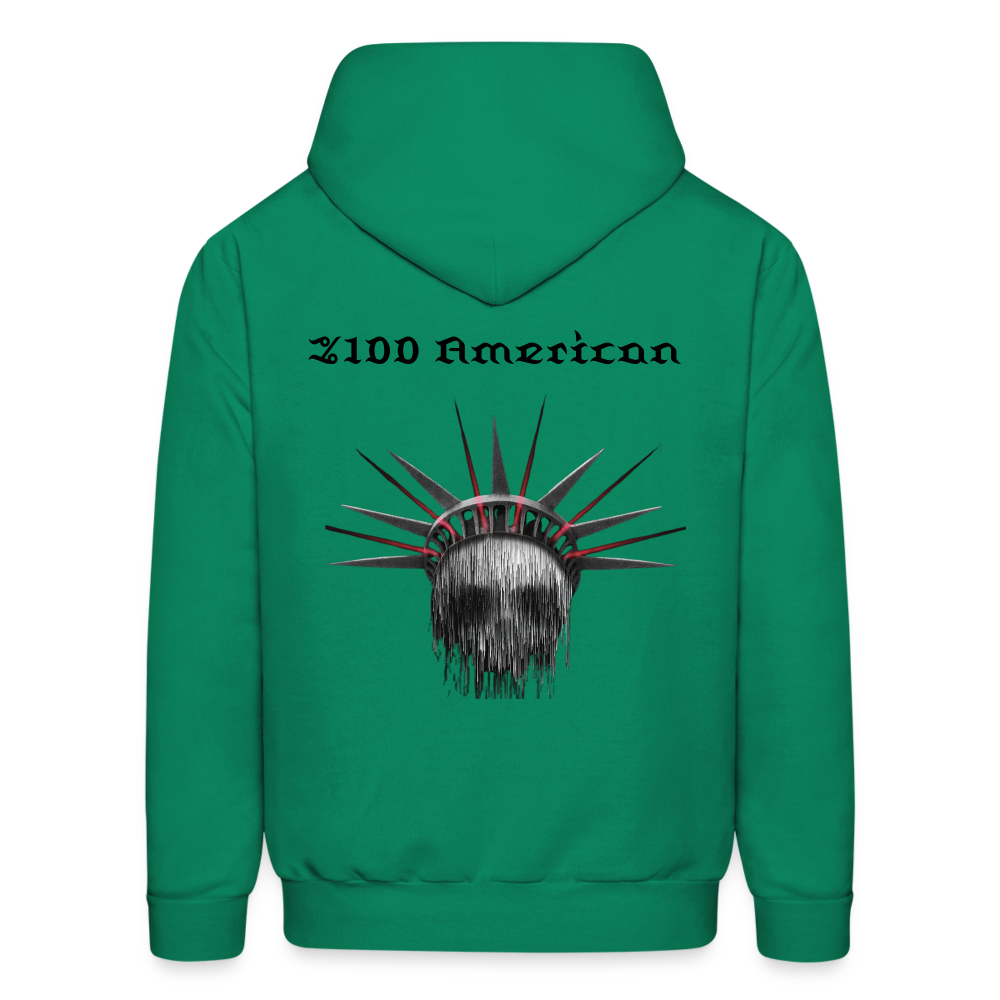 Most American  Hoodie - kelly green