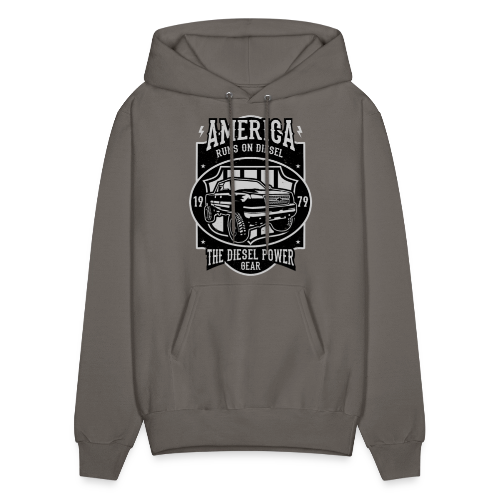 Men's Hoodie - asphalt gray