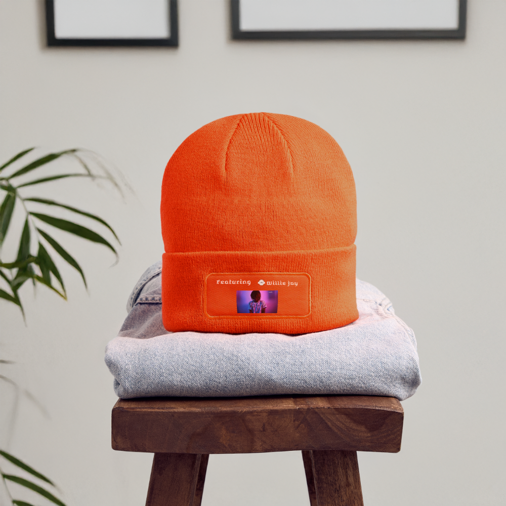 Featured Beanie - neon orange