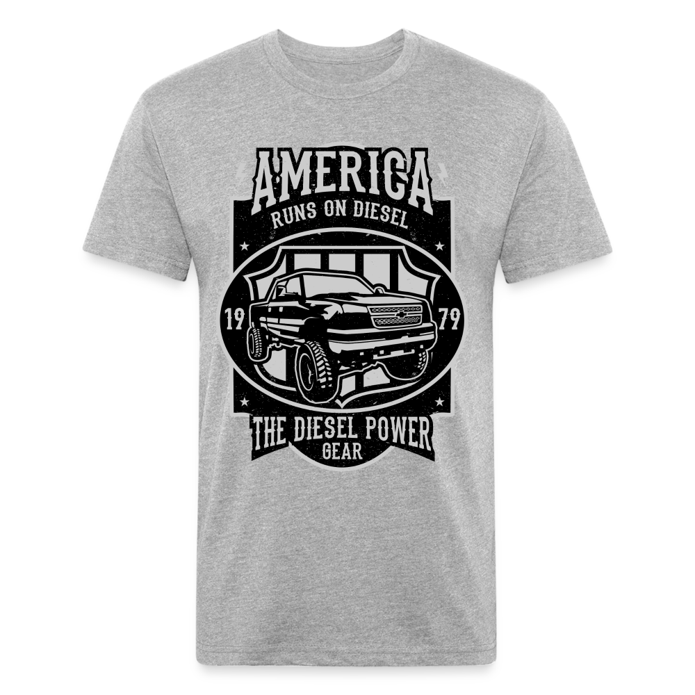 America cotton shirt - heather gray