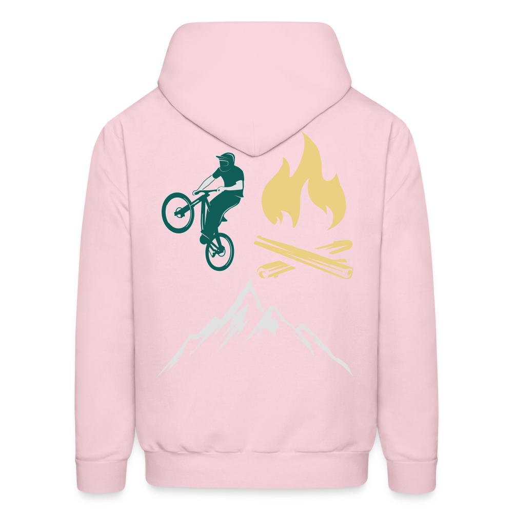 Men's Hoodie - pale pink