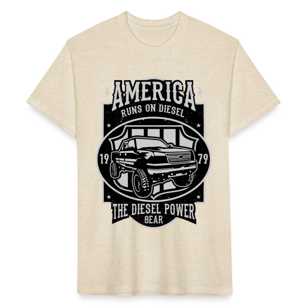 America cotton shirt - heather cream