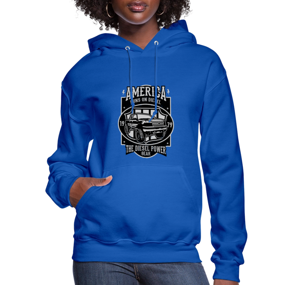 Women's Hoodie - royal blue