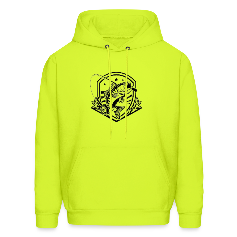 Men's Hoodie - safety green