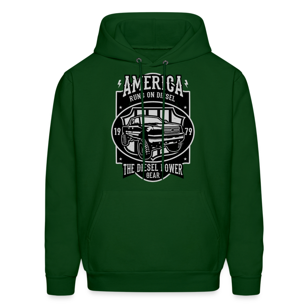 Men's Hoodie - forest green