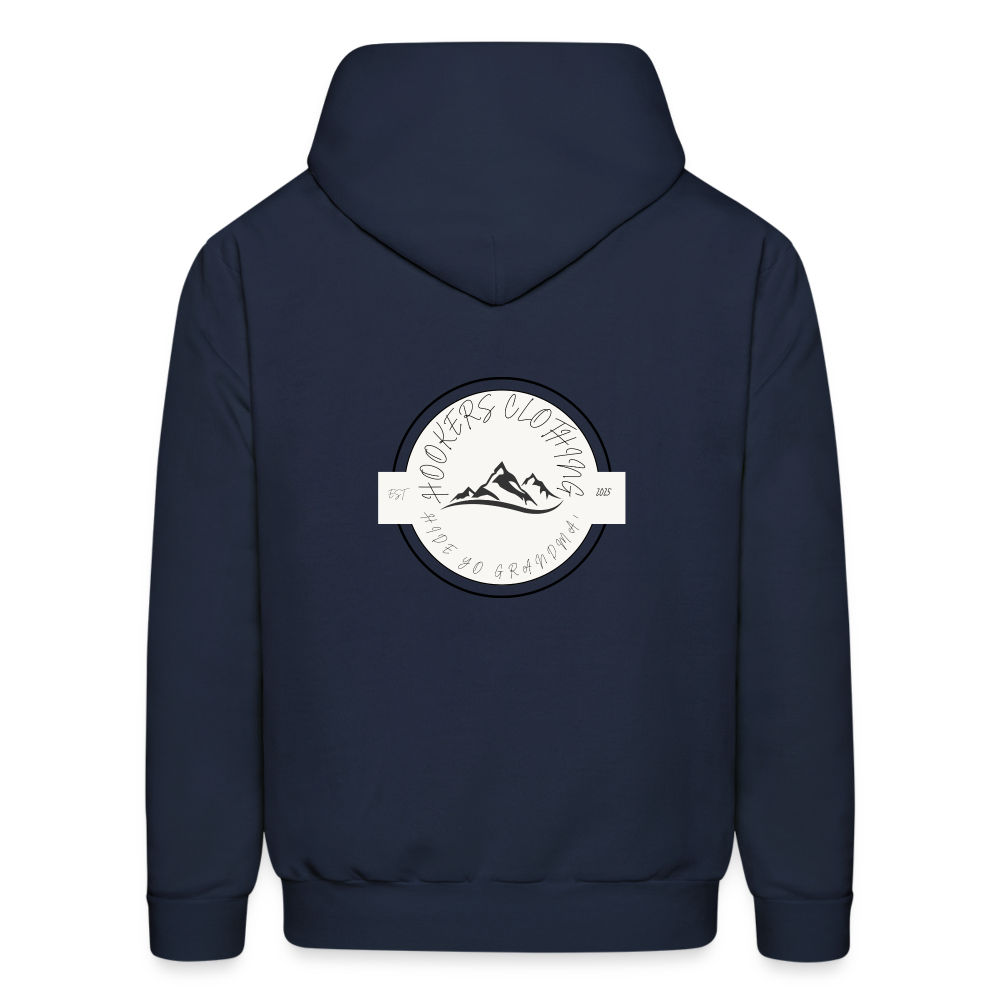 Hooker joke hoodie - navy