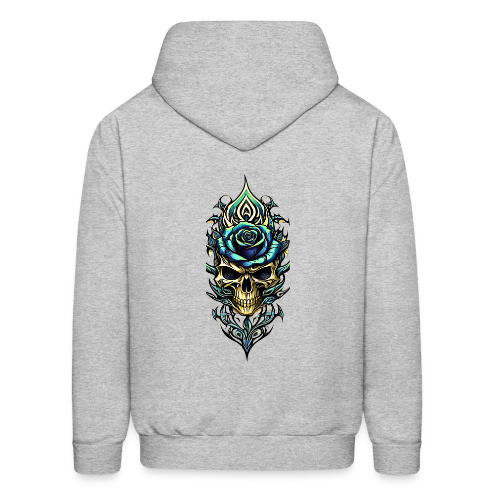 Roses Hoodie - heather gray