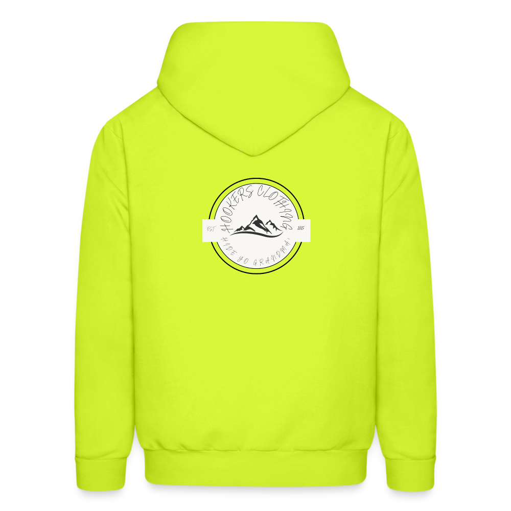 Men's Hoodie - safety green