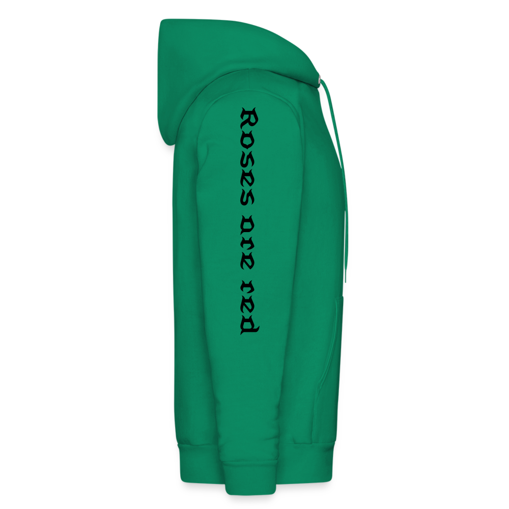 Roses Hoodie - kelly green