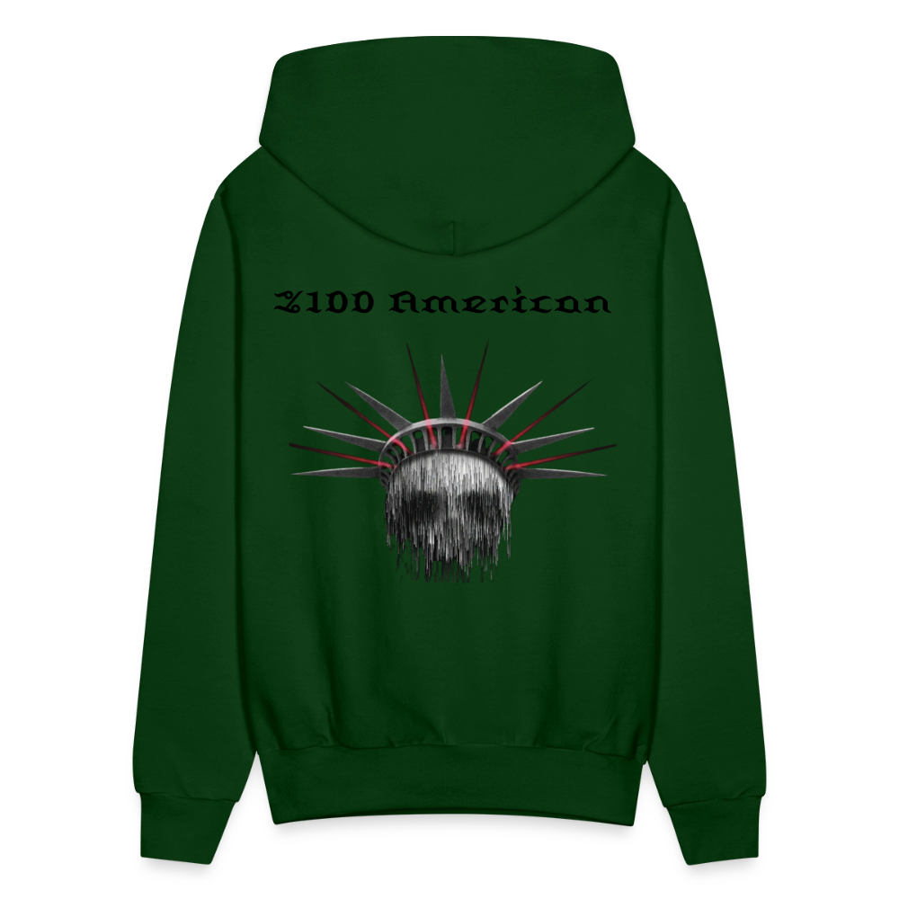 Most American  Hoodie - forest green