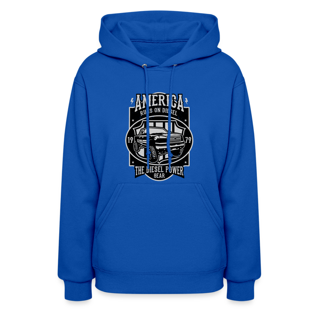 Women's Hoodie - royal blue