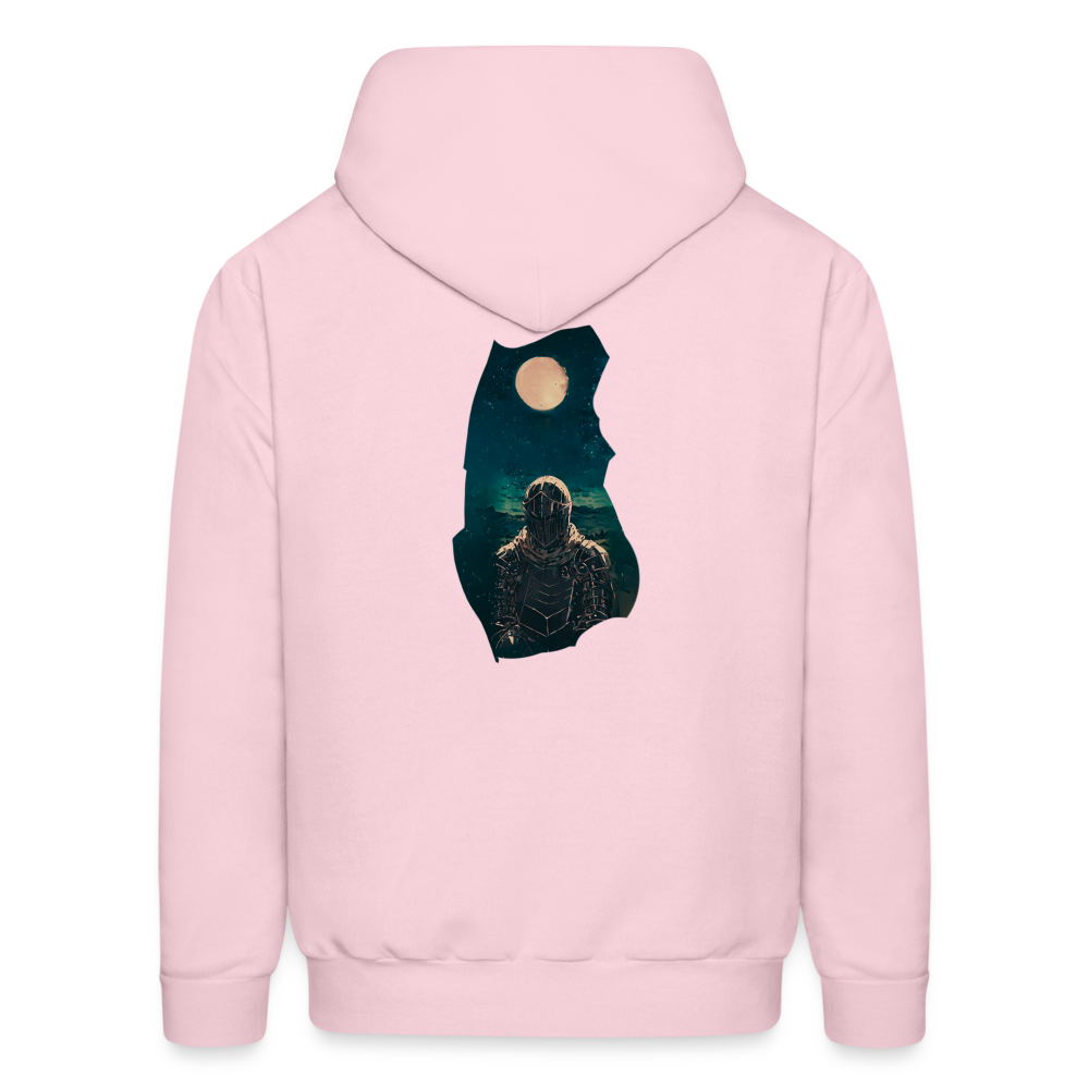 Men's Hoodie - pale pink