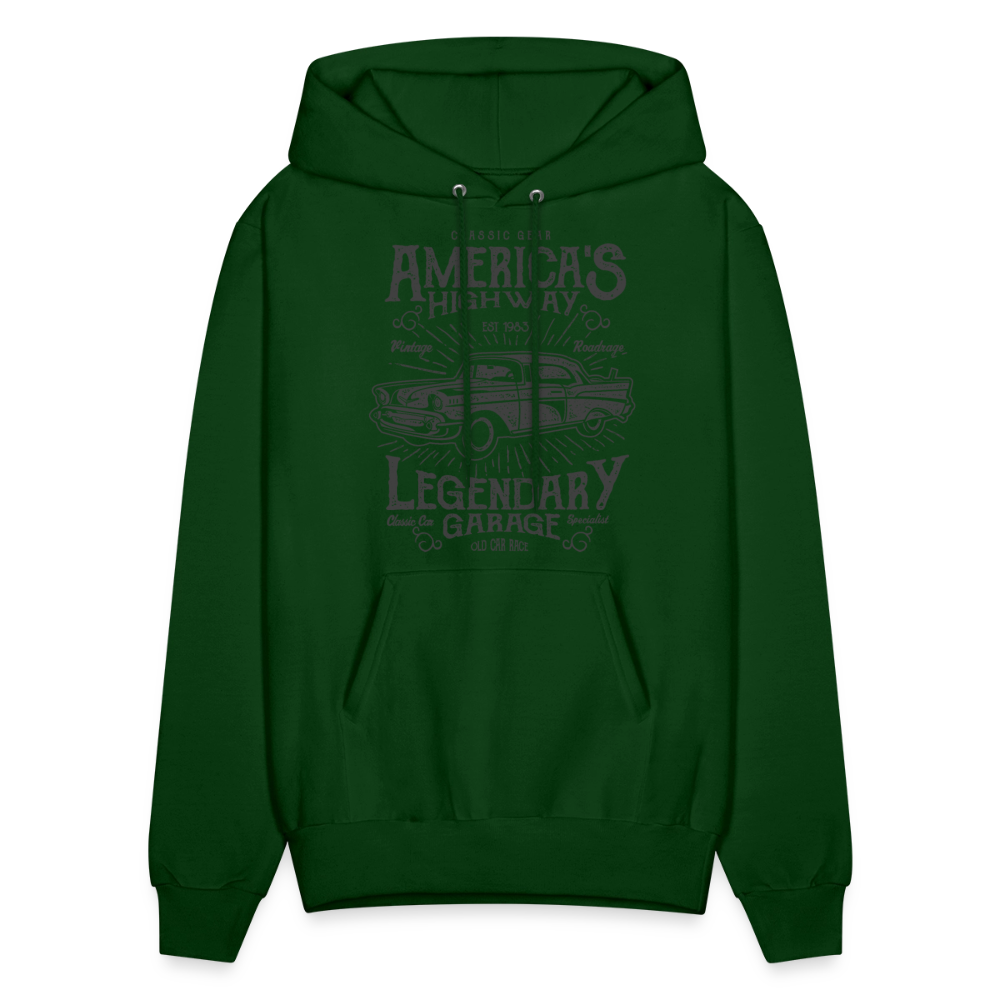 Most American  Hoodie - forest green