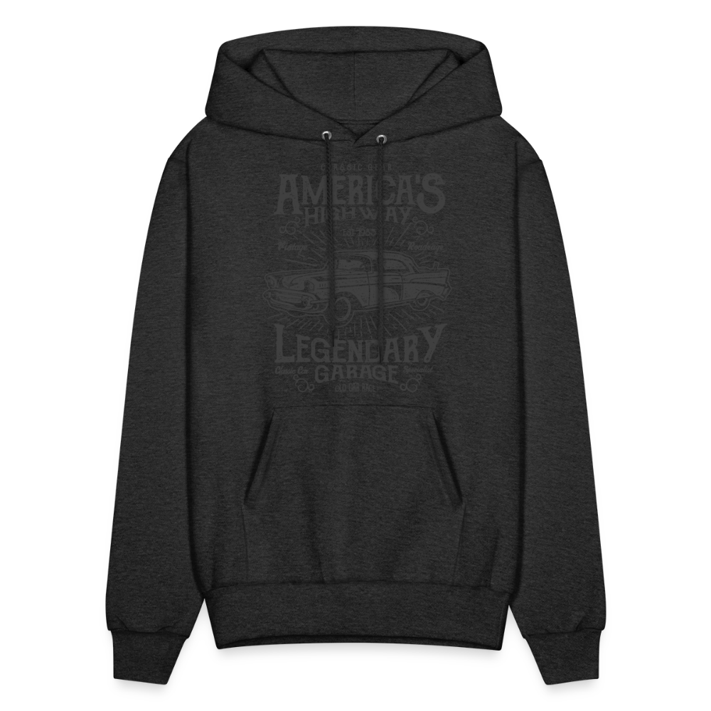 Most American  Hoodie - charcoal grey